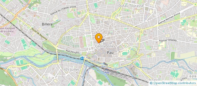 localisation de l'entreprise BERBERE LEGACY à PAU