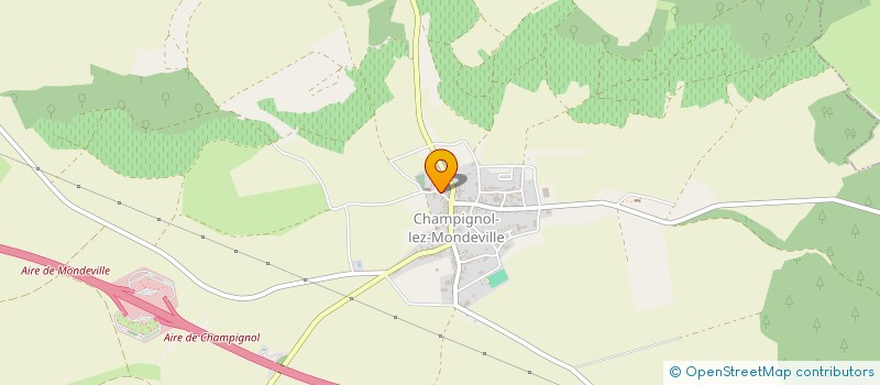 localisation de l'entreprise BERBICARIA - SAUVEGARDE DU PATRIMOINE DE BERGERES - COTE DES BAR  BERGERES