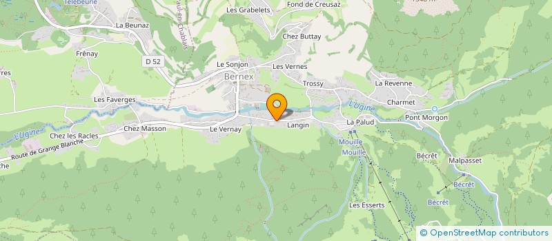 localisation de l'entreprise BERBIN  BERNEX