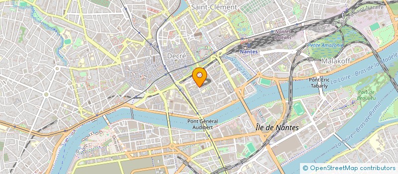 localisation de l'entreprise BERCAIL à NANTES