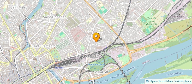 localisation de l'entreprise BERCAIL IMMO à NANTES