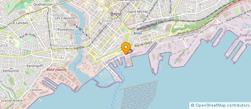 localisation de l'entreprise BERCAIL INTERACTIVE à BREST