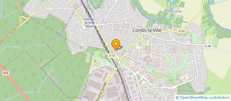 localisation de l'entreprise BERCANSE  COMBS-LA-VILLE