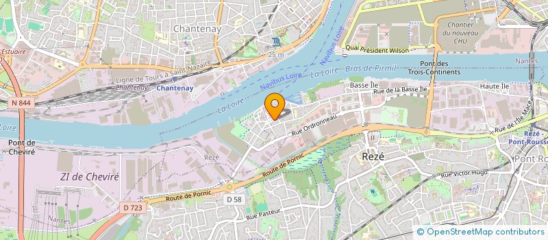 localisation de l'entreprise BERCAULT HOLDING  REZE