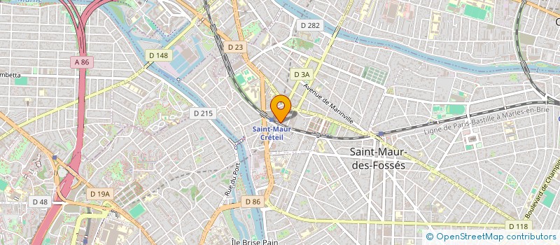 localisation de l'entreprise BERCEM à SAINT-MAUR-DES-FOSSES