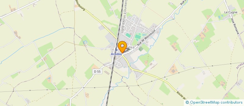 localisation de l'entreprise BERCHA à ARNEKE