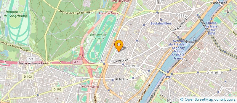 localisation de l'entreprise BERCHEM ECOUFFES  PARIS