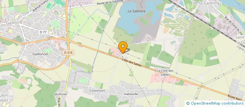 localisation de l'entreprise BERCHER LOCATION VEHICULES  GAILLON