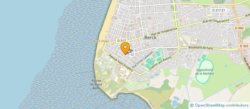 localisation de l'entreprise BERCK AND CLAP  BERCK