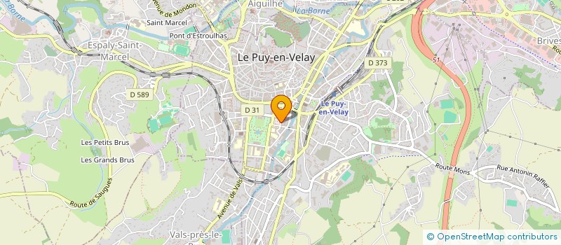 localisation de l'entreprise BERCO à LE PUY-EN-VELAY
