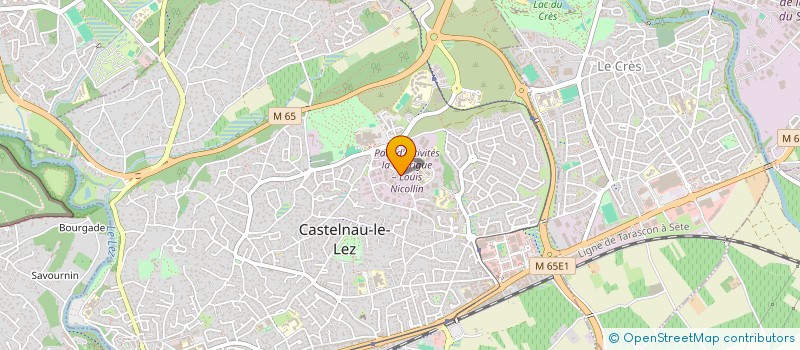 localisation de l'entreprise BERCON COUVERTURES à CASTELNAU-LE-LEZ