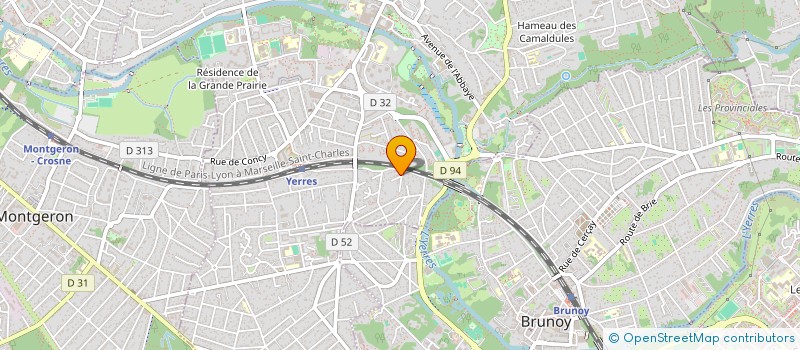 localisation de l'entreprise BERCOVICI  YERRES