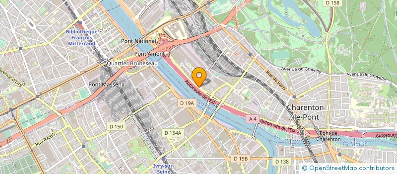 localisation de l'entreprise BERCY ANESTHESIE à CHARENTON-LE-PONT