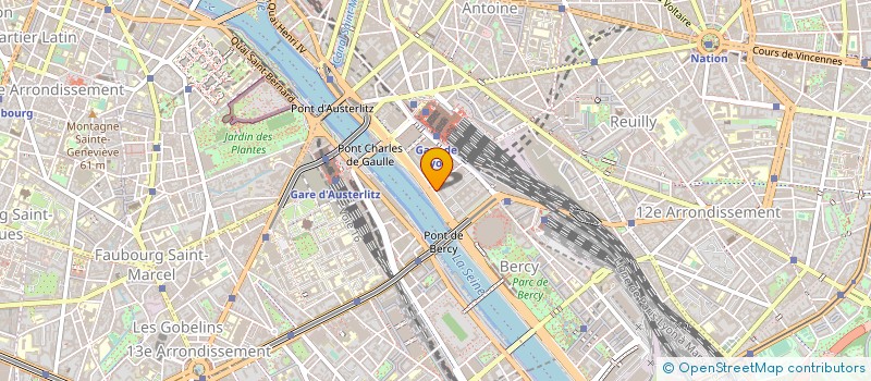 localisation de l'entreprise BERCY DEVELOPPEMENT  PARIS