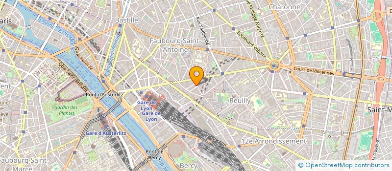 localisation de l'entreprise BERCY NATION AUTOS à PARIS