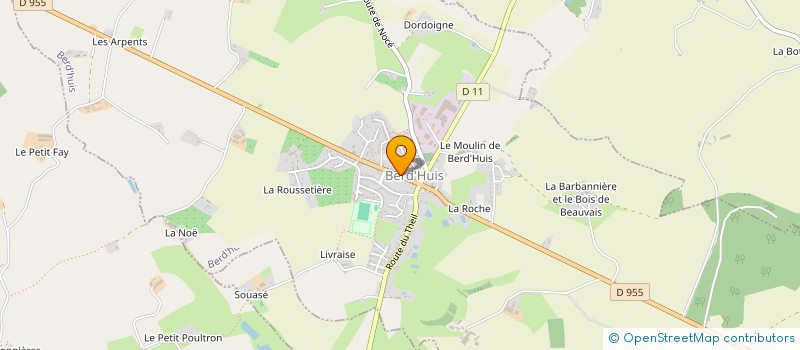 localisation de l'entreprise BERD'HUIS ARTS & CULTURE à BERD'HUIS