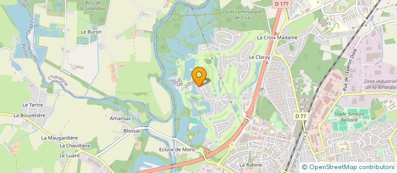 localisation de l'entreprise BERDER INVEST  BRUZ