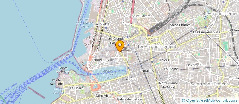 localisation de l'entreprise BERDI à MARSEILLE