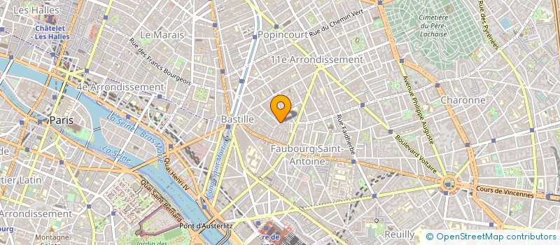 localisation de l'entreprise BERDI CHARONNE  PARIS