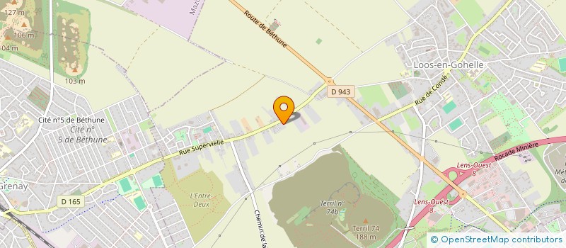 localisation de l'entreprise BERDIMMO  LOOS-EN-GOHELLE