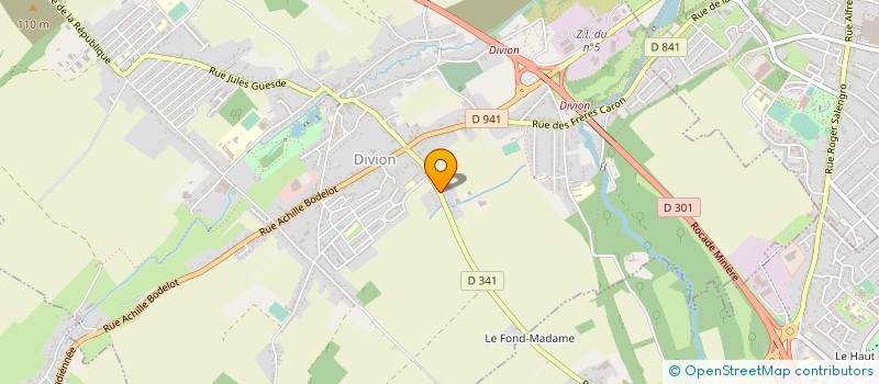 localisation de l'entreprise BERDIN ENTREPRISE à HOUDAIN