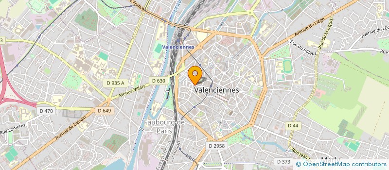 localisation de l'entreprise BERDY FRANCE  VALENCIENNES