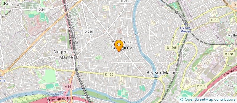 localisation de l'entreprise BEREAL  LE PERREUX-SUR-MARNE