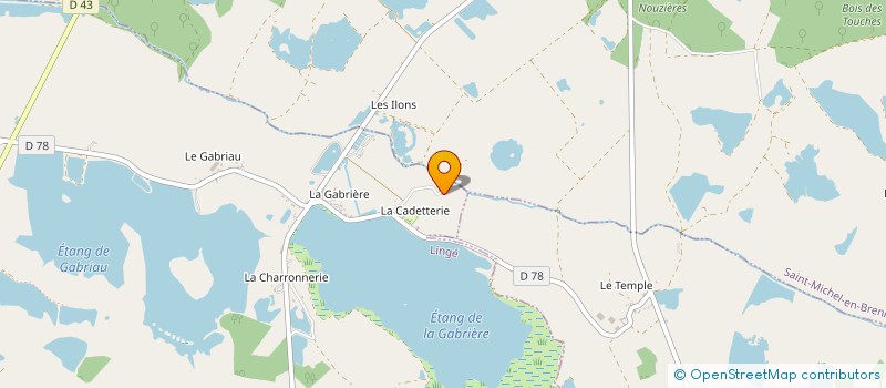 localisation de l'entreprise BEREAU à LINGE