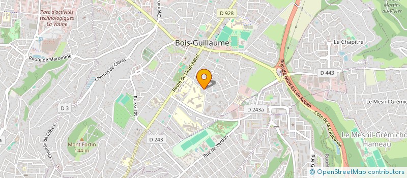 localisation de l'entreprise BEREC à BOIS-GUILLAUME