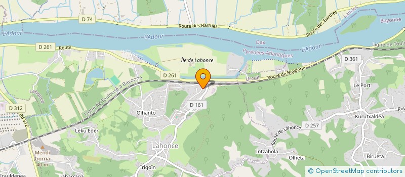 localisation de l'entreprise BERECHA à LAHONCE