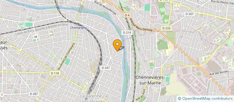 localisation de l'entreprise BERECHIT à SAINT-MAUR-DES-FOSSES