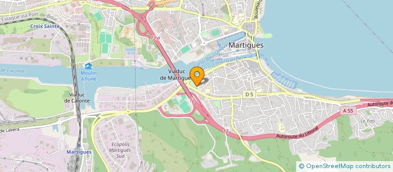 localisation de l'entreprise BEREDJEM  MARTIGUES