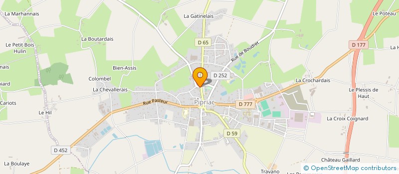 localisation de l'entreprise BEREIX  PIPRIAC