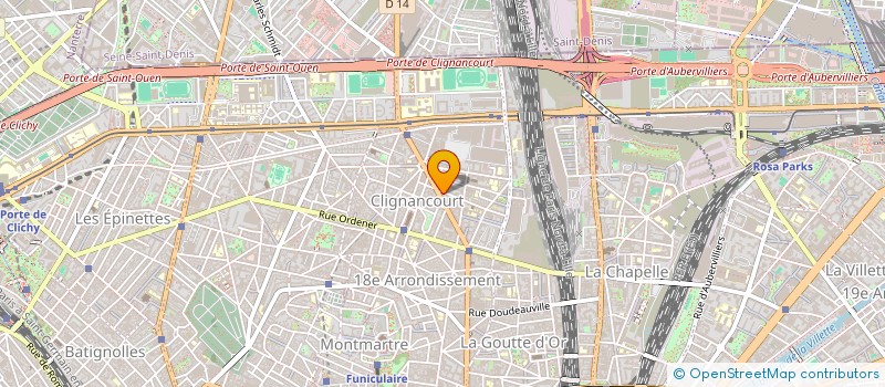 localisation de l'entreprise BEREKET  PARIS