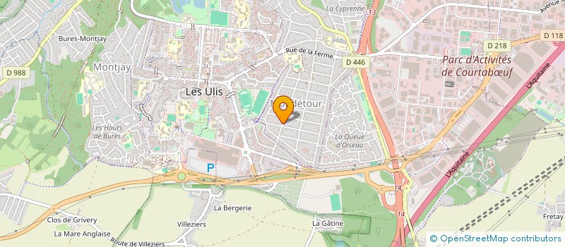 localisation de l'entreprise BEREKSI  ORSAY