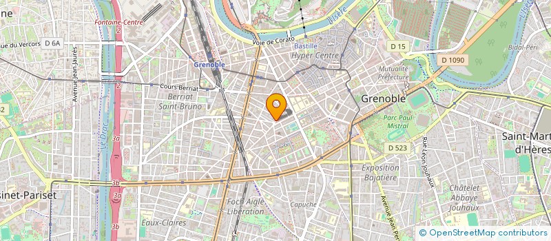localisation de l'entreprise BEREMI  GRENOBLE