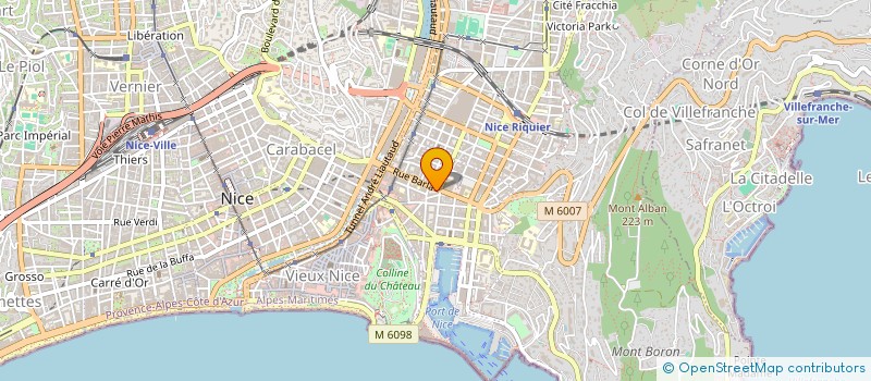 localisation de l'entreprise BEREMY à NICE