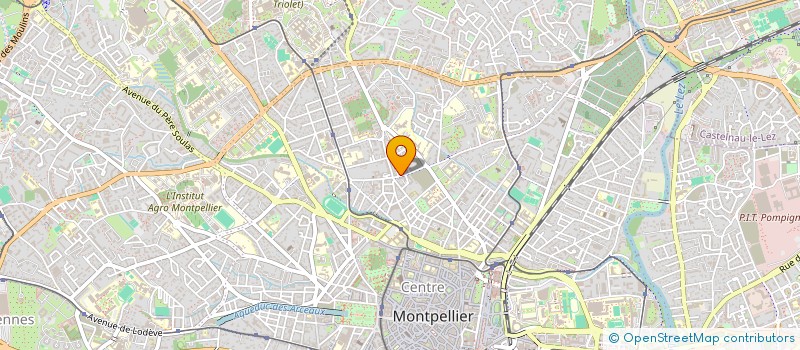 localisation de l'entreprise BERENCY CONCIERGERIE à MONTPELLIER