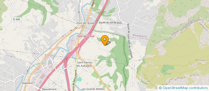 localisation de l'entreprise BERENGER à AUBAGNE