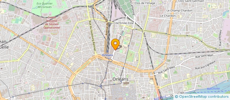 localisation de l'entreprise BERENGERE BOUFFORT, HUISSIER DE JUSTICE ASSOCIE à ORLEANS