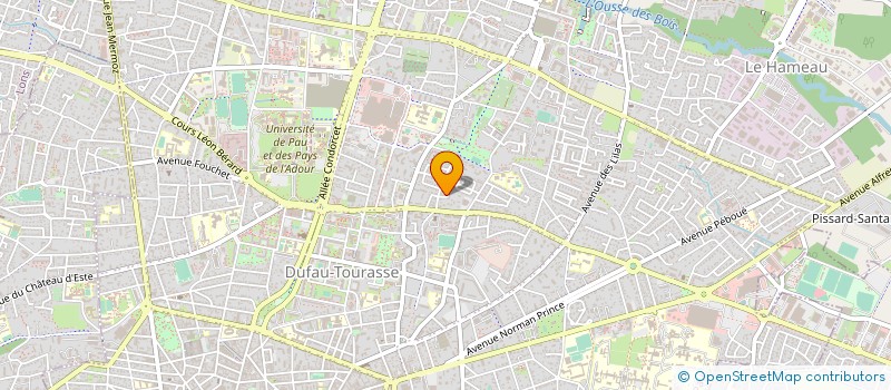 localisation de l'entreprise BERENICE à PAU