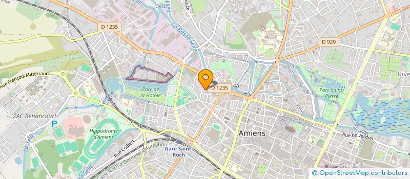 localisation de l'entreprise BERENICE à AMIENS