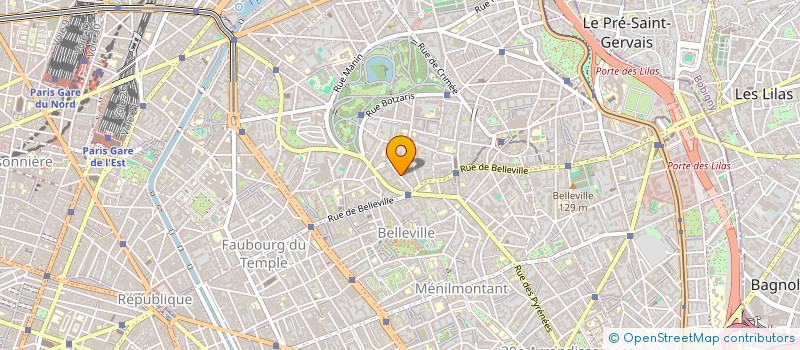 localisation de l'entreprise BERENICE CURT ARCHITECTURE  PARIS