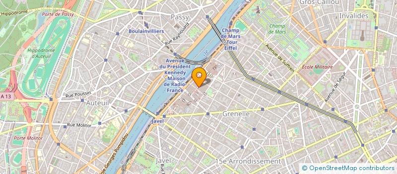 localisation de l'entreprise BERENICE FAURE  PARIS