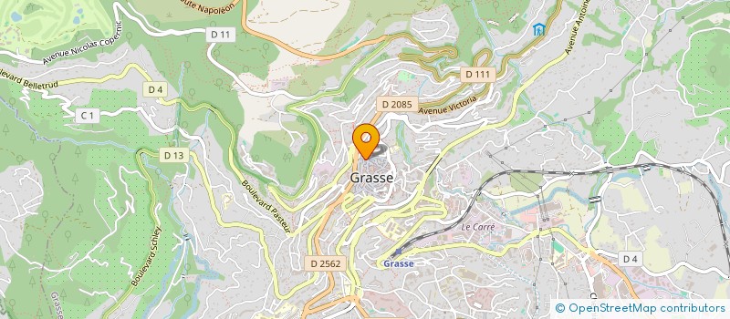 localisation de l'entreprise BERENICIA  GRASSE