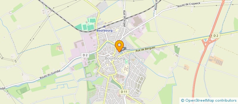 localisation de l'entreprise BERENICO  BOURBOURG