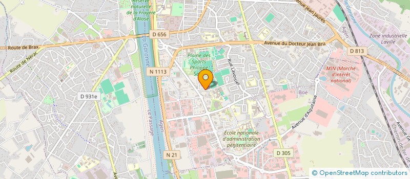 localisation de l'entreprise BERENYS à VALENCE
