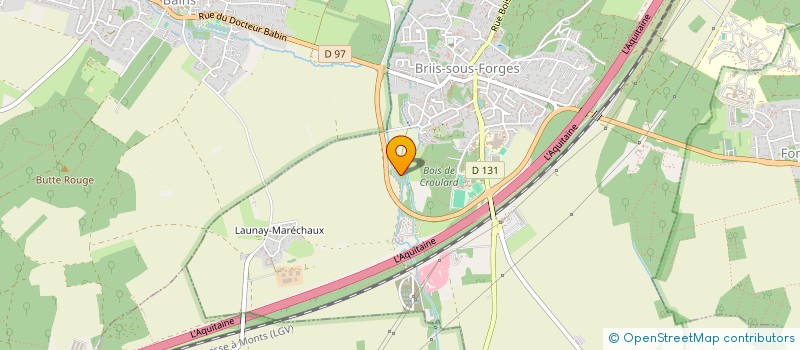 localisation de l'entreprise BERESFORD à BRIIS-SOUS-FORGES