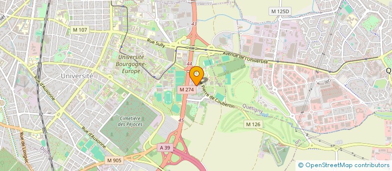 localisation de l'entreprise BEREST BOURGOGNE à DIJON