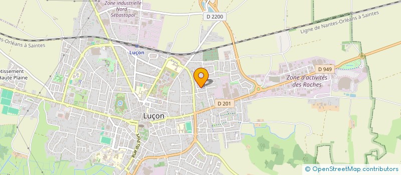localisation de l'entreprise BERETARA à LUCON